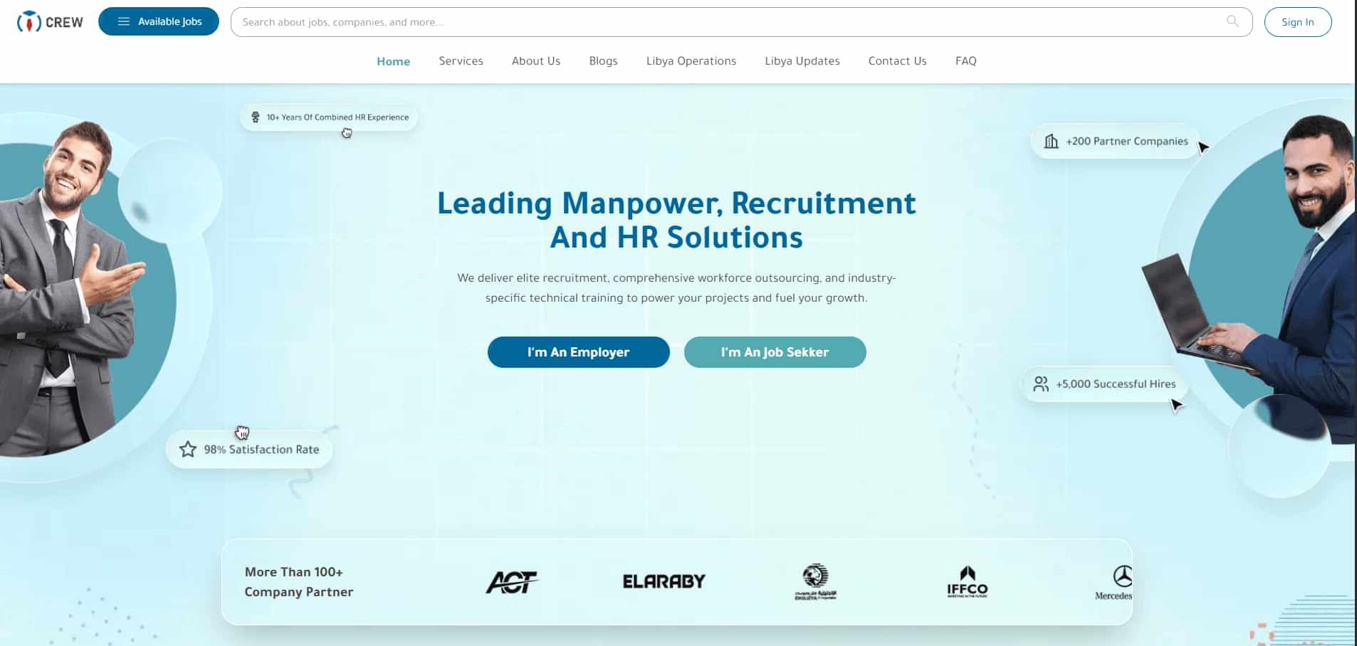 Crew Application